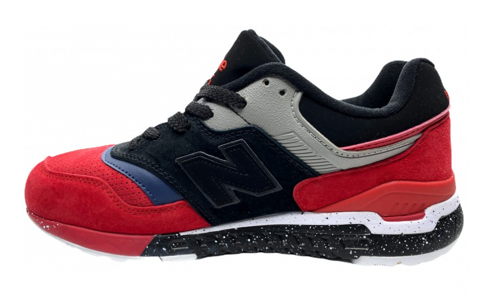 New balance 997h store black red